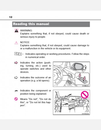 toyota c-hr  hybrid 2023-2024 owners manual
